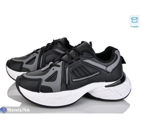 Кросівки жіночі на весну/осінь (8 пар р.36-41) чорний  "LAIFA"