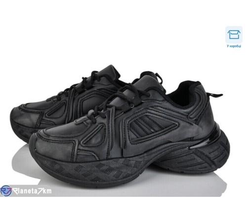 Кросівки жіночі на весну/осінь (8 пар р.36-41) чорний  "LAIFA"