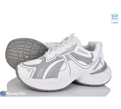 Кросівки жіночі на весну/осінь (8 пар р.36-41) білий  "LAIFA"