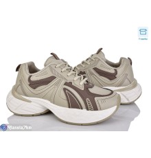 Кросівки жіночі на весну/осінь (8 пар р.36-41) коричневий  "LAIFA"