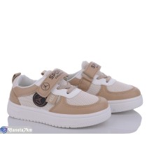 Дитячі кросівки на весну/осінь (6 пар р.26-31) бежевий  "YAMMI SHOES"
