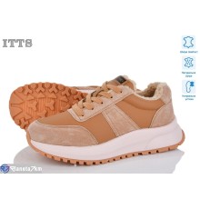 Кросівки жіночі на зиму (6 пар р.36-41) коричневий  "LOTOS"