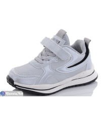 Дитячі кросівки на весну/осінь (8 пар р.26-31) срібний  "Laifakids"