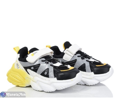 Дитячі кросівки на весну/осінь (8 пар р.26-31) чорний  "Laifakids"