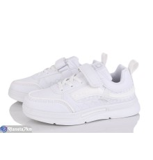 Дитячі кросівки на весну/осінь (8 пар р.32-37) білий  "DOMINGO"