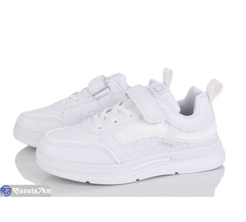 Дитячі кросівки на весну/осінь (8 пар р.32-37) білий  "DOMINGO"