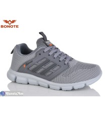 Дитячі кросівки на весну/осінь (8 пар р.36-41) сірий  "Bonote"