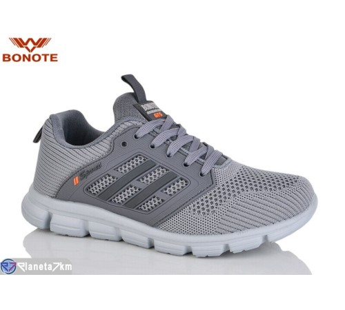 Дитячі кросівки на весну/осінь (8 пар р.36-41) сірий  "Bonote"