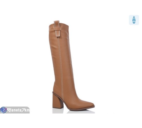 Чоботи жіночі на весну/осінь (6 пар р.36-40) бежевий  "TETRAST"