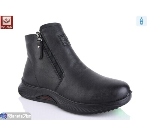 Черевики жіночі на зиму (8 пар р.37-42) чорний  "WSMR"