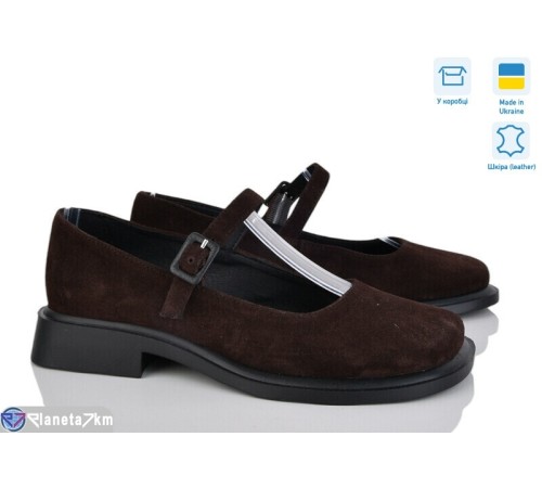 Туфлі жіночі на весну/осінь (6 пар р.36-40) коричневий  "Linda" Туфлі жіночі на весну/осінь (6 пар р.36-40) коричневий  "Linda"