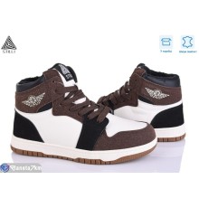 Кросівки жіночі на зиму (8 пар р.36-41) коричневий  "STILLI Group"