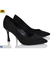 Дитячі туфлі на весну/осінь (6 пар р.33-38) чорний  "Mei De Li"