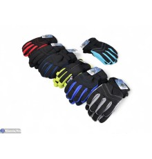 Рукавички дитячі на зиму (12 шт. р.сетка 6-8) мікс  "KaPira"