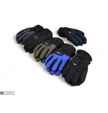 Рукавички дитячі на зиму (12 шт. р.сетка 8-10) мікс  "KaPira"