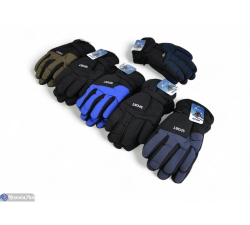 Рукавички дитячі на зиму (12 шт. р.сетка 11-13) мікс  "KaPira"