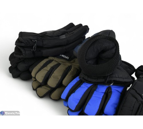 Рукавички дитячі на зиму (12 шт. р.сетка 11-13) мікс  "KaPira"