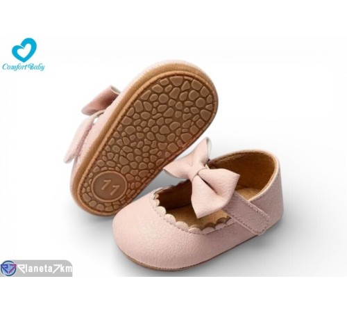 Пінетки дитячі на весну/осінь (6 пар р.11-13) рожевий  "Comfort-baby"