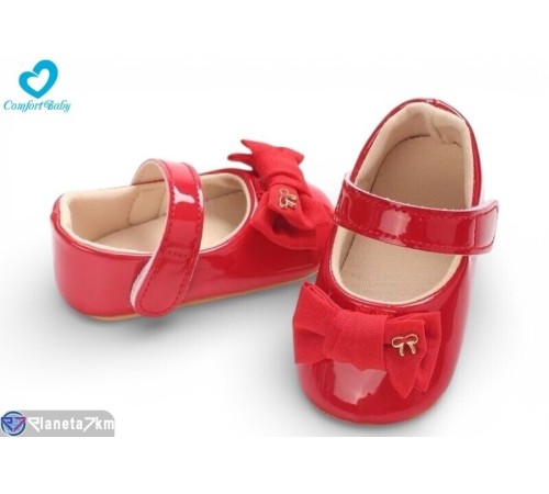 Пінетки дитячі на весну/осінь (6 пар р.11-13) червоний  "Comfort-baby"