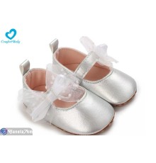 Пінетки дитячі на весну/осінь (6 пар р.11-13) срібний  "Comfort-baby"