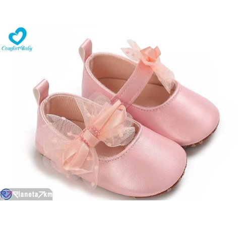 Пінетки дитячі на весну/осінь (6 пар р.11-13) рожевий  "Comfort-baby"