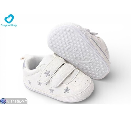 Пінетки дитячі на весну/осінь (6 пар р.11-13) білий  "Comfort-baby"