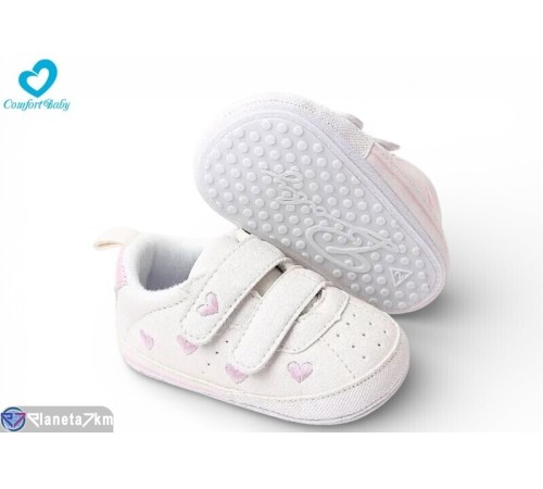 Пінетки дитячі на весну/осінь (6 пар р.11-13) білий  "Comfort-baby"