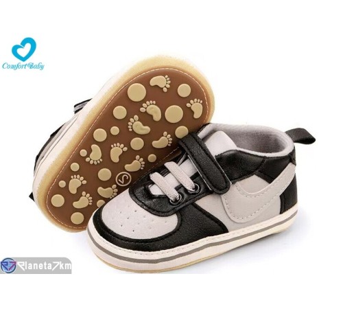 Пінетки дитячі на весну/осінь (6 пар р.11-13) бежевий  "Comfort-baby"