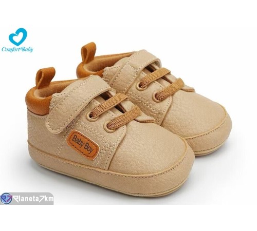 Пінетки дитячі на весну/осінь (6 пар р.11-13) бежевий  "Comfort-baby"