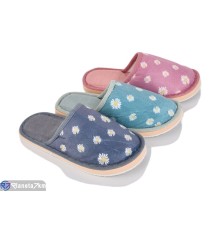 Тапки жіночі на весну/осінь (12 пар р.36-41) мікс  "Lexi"