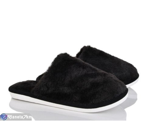 Тапки жіночі на весну/осінь (6 пар р.36-41) чорний  "INPIRE"
