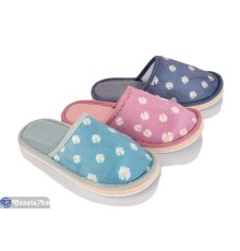 Тапки жіночі на весну/осінь (12 пар р.36-41) мікс  "INPIRE"