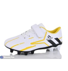 Футбольне взуття дитяче на весну/осінь (12 пар р.31-36) білий  "HIGULA"