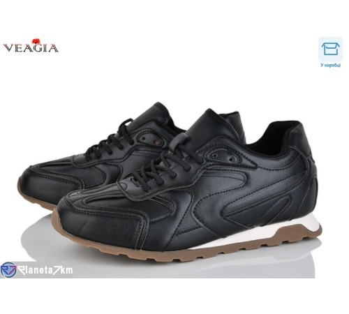 Кросівки жіночі на весну/осінь (8 пар р.36-40) чорний  "Veagia-ADA"