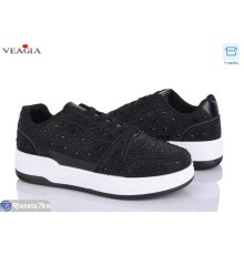 Кросівки жіночі на весну/осінь (8 пар р.36-41) чорний  "Veagia-ADA"