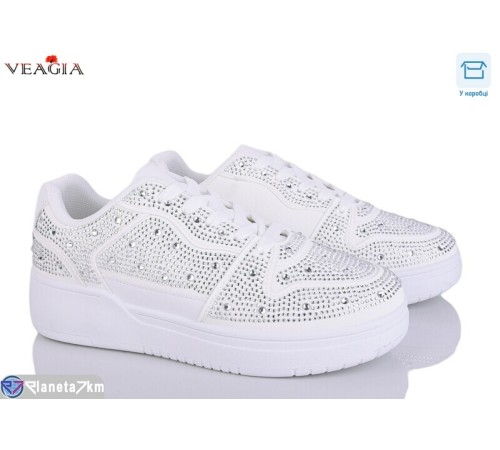 Кросівки жіночі на весну/осінь (8 пар р.36-41) білий  "Veagia-ADA"