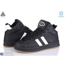 Кросівки жіночі на зиму (8 пар р.36-41) чорний  "STILLI Group"