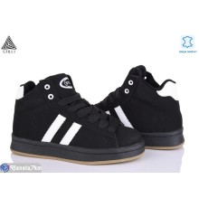 Кросівки жіночі на зиму (8 пар р.36-41) чорний  "STILLI Group"