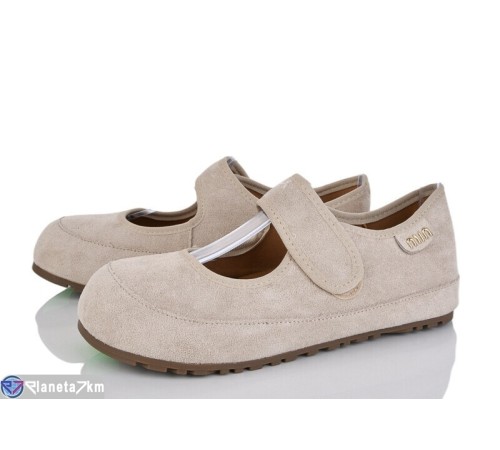 Туфлі жіночі на весну/осінь (8 пар р.36-40) сірий  "LOREDANA"