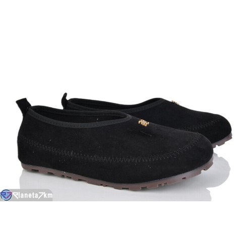 Туфлі жіночі на весну/осінь (8 пар р.36-40) чорний  "LOREDANA"