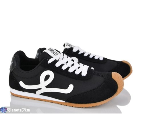 Кросівки жіночі на весну/осінь (8 пар р.36-41) чорний  "LOREDANA"