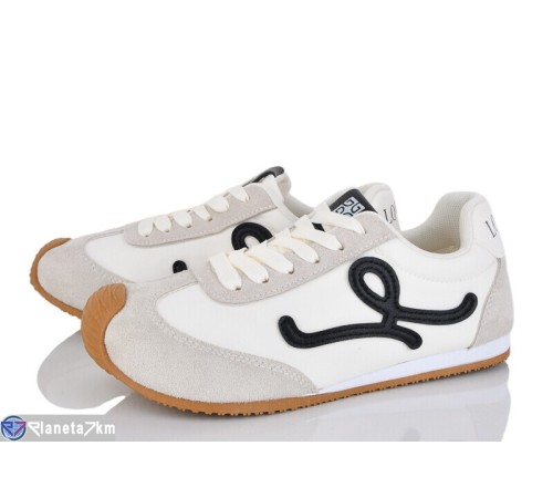 Кросівки жіночі на весну/осінь (8 пар р.36-41) бежевий  "LOREDANA"