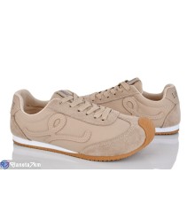 Кросівки жіночі на весну/осінь (8 пар р.36-41) коричневий  "LOREDANA"