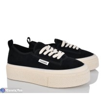 Кросівки жіночі на весну/осінь (8 пар р.36-40) чорний  "LOREDANA"