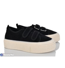 Кросівки жіночі на весну/осінь (8 пар р.36-40) чорний  "LOREDANA"