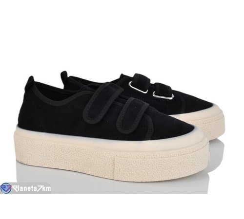 Кросівки жіночі на весну/осінь (8 пар р.36-40) чорний  "LOREDANA"