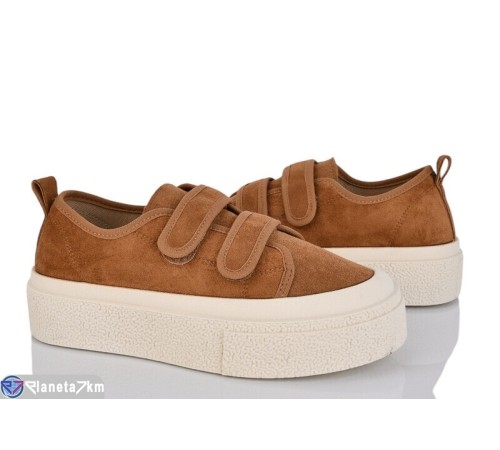 Кросівки жіночі на весну/осінь (8 пар р.36-40) коричневий  "LOREDANA"