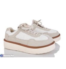 Кросівки жіночі на весну/осінь (8 пар р.36-41) сірий  "LOREDANA"