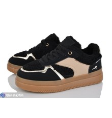 Кросівки жіночі на весну/осінь (8 пар р.36-41) чорний  "LOREDANA"