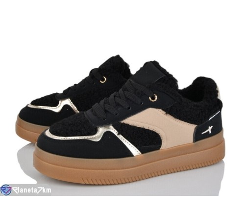 Кросівки жіночі на весну/осінь (8 пар р.36-41) чорний  "LOREDANA"